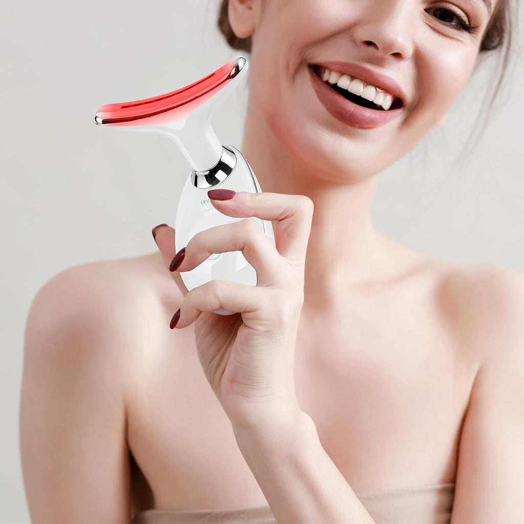 LED Facial Sculpting Wand – Face & Neck Massager